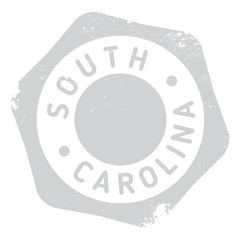 Fototapeta na wymiar South Carolina stamp