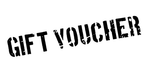 Gift Voucher rubber stamp