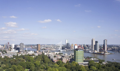 Fototapeta na wymiar Skyline Rotterdam 2