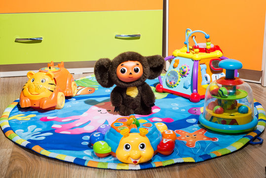 Beautiful children's toys. Favorite children's toys.
