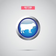 cow icon design