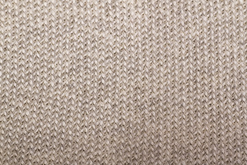 beige knitted fabric textured background
