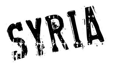 Syria stamp rubber grunge