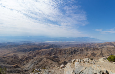 Scenic View in Joshua Tree National Park, California USA
