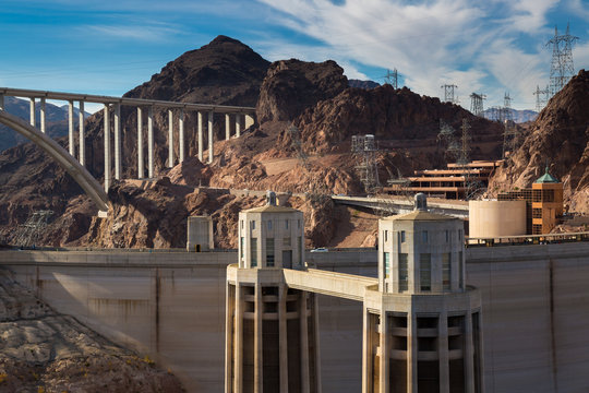 Hoover Dam on the Colorado River