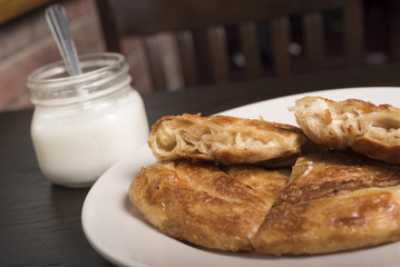 Burek sa sirom - Traditional Serbian cheese pie