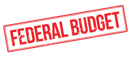 Federal Budget rubber stamp