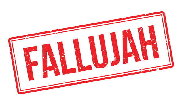 Fallujah rubber stamp