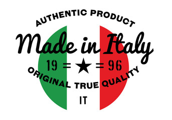 Made in Italy stamp 