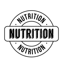 Nutrition rubber stamp