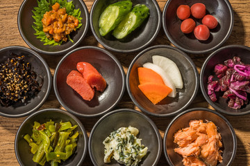 ご飯のおかずセット　 Many side dish Japan of the rice