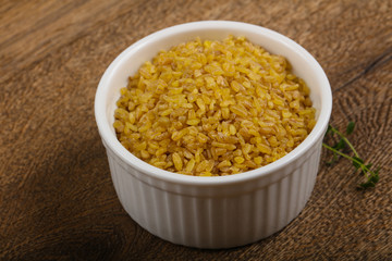 Raw bulgur