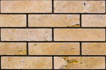 yellow natural stone facade, wall tiles