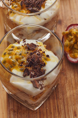 Passion fruit with musli