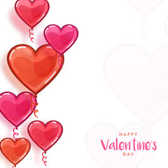Fototapeta na wymiar Greeting card for Valentine's Day Celebration.