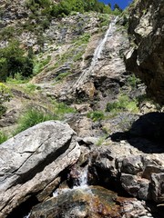 Mountains in the Pyrenees, Ordesa Valley National Park , Spain.

