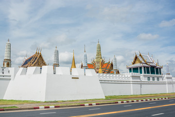 Royal grand palace in Bangkok