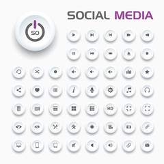 Social media icons