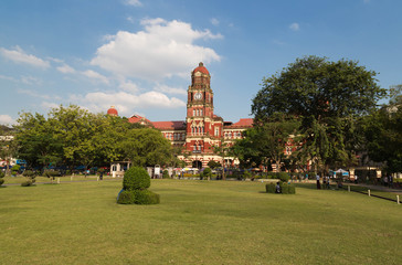 The Yangon High Court Palace, Myanmar