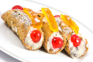 Cannoli alla ricotta di Sicilia