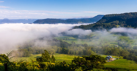 Morning Fog on Kangaroo Valley