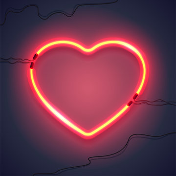 Neon Lamp Heart-02