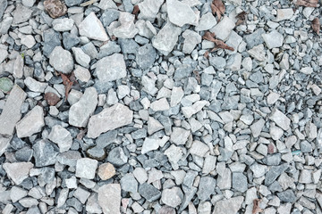 Close up Abstract small stone concrete cement floor texture background