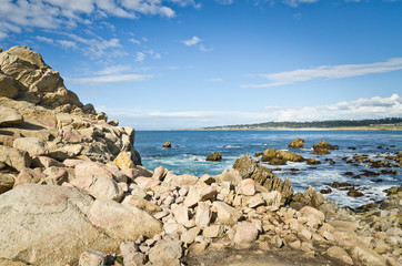 Fototapeta na wymiar Scenic Views of California coastline