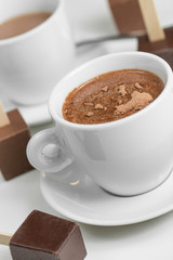 cocoa on the stalk