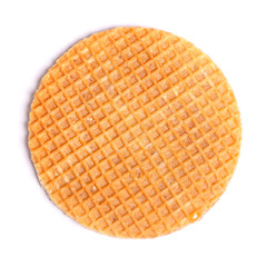 Round wafers isolated