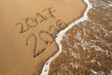 Carte de voeux -  Happy New Year 2016 2017