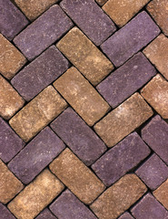 colored concrete paving slab with a beautiful high-quality texture
