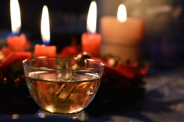 Candle Christmas decorations