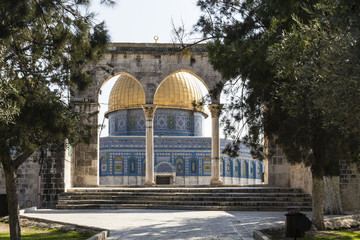 Fototapeta na wymiar Felsendom, Jerusalem, Israel, Dom of the Rock, Jerusalem, Israel
