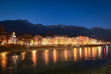 Innsbruck Austria - architecture and nature background