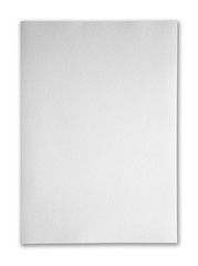 Blank white paper