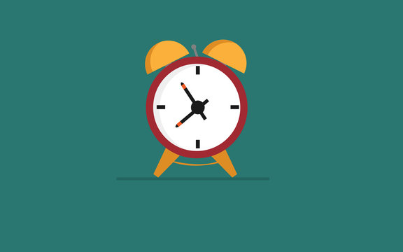 Alarm colck flat icon