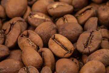 Close-up coffee beans