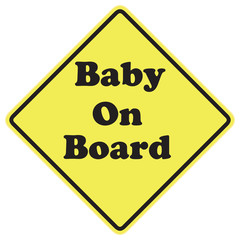 Baby on Board Sign
