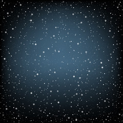 Dark blue snow background