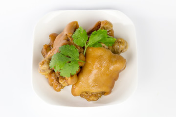 braised pig knuckles