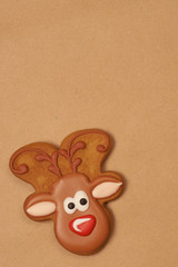 gingerbread  reindeer Rudolph