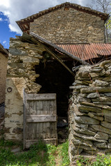 Old stone house in a mountain village.