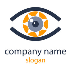 Ophthalmology logo concept