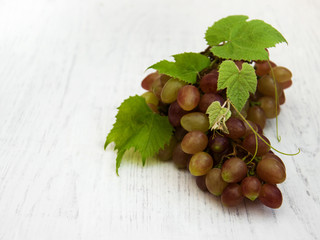 grape with leaf