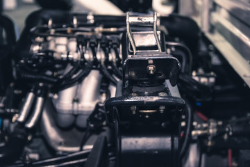 Fototapeta premium Car engine
