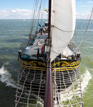 Sailing at Klipper Ambiance - IJsselmeer/Holland
