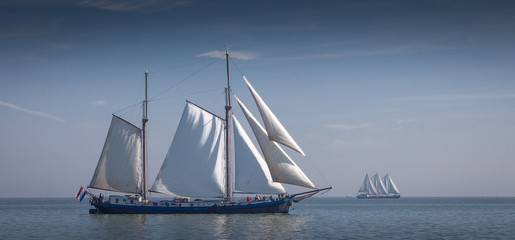 At Lake IJsselmeer - Sailingvessel Gaia