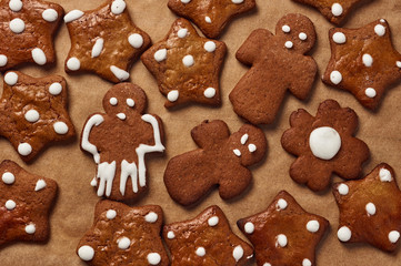 homemade gingerbread cookies