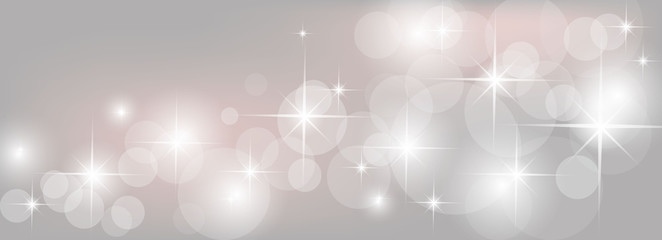 vector Christmas background with circles and shine